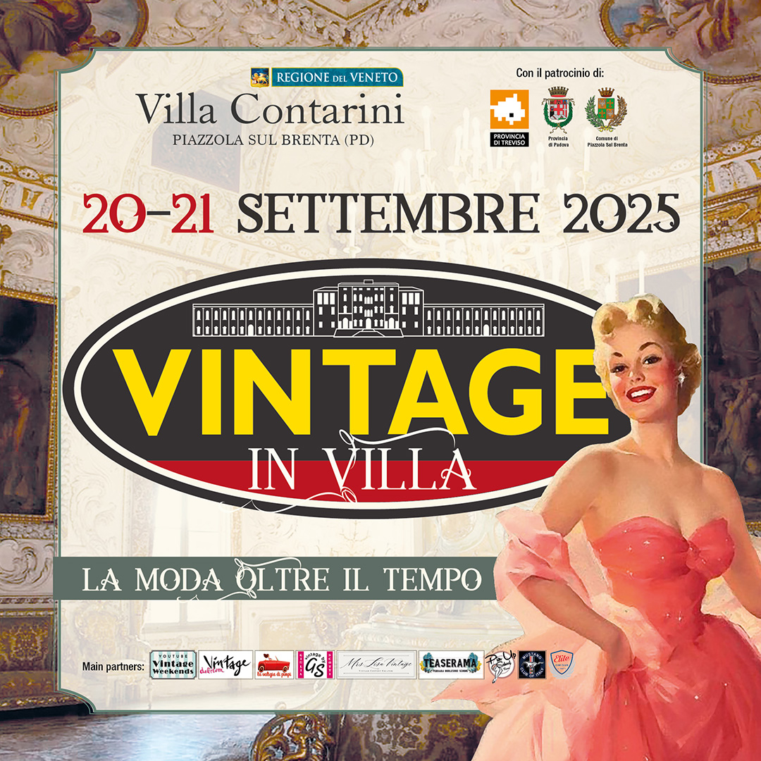 VINTAGE IN VILLA  <br>LA MODA OLTRE IL TEMPO